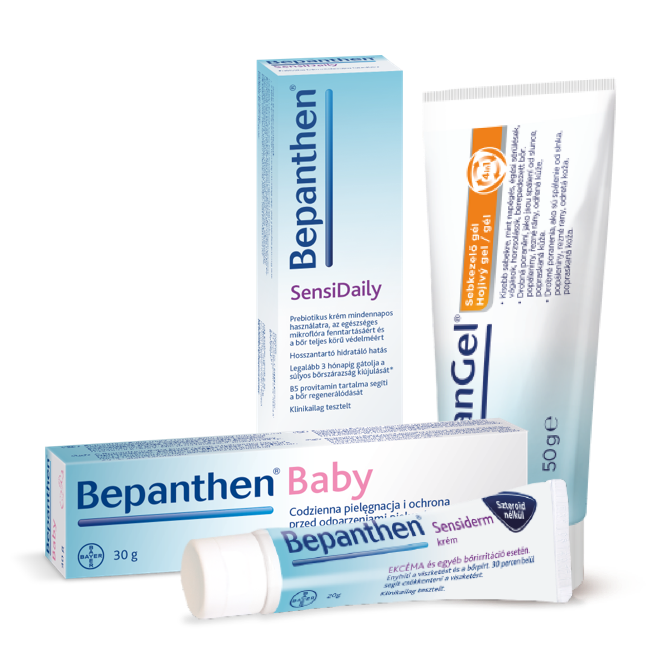 Bepanthen Baby, Bepanthen SensiDaily, Bepanthen Sensiderm, BepanGel